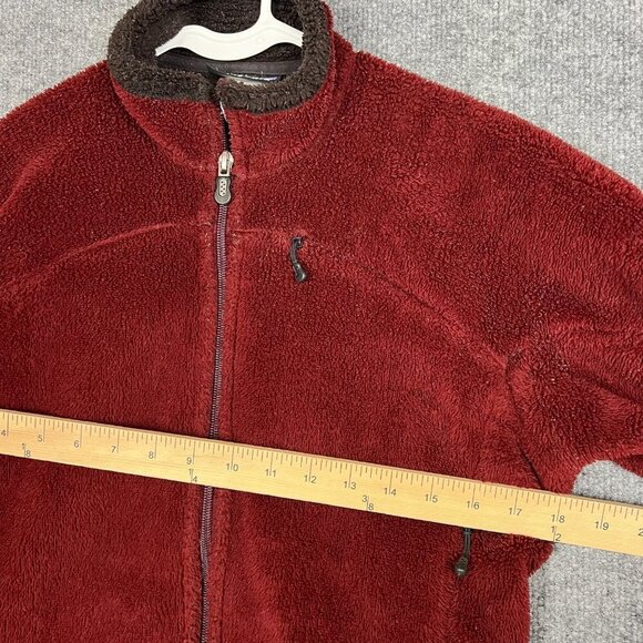 Vintage Patagonia Women's R2 Regulator Polartec Maroon Jacket Medium Fleece - Picture 8 of 11